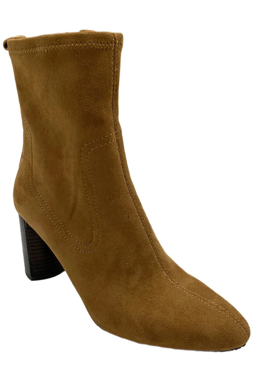 NYDJ Women's Tone Boot Stretch Suede Saddle - Medium